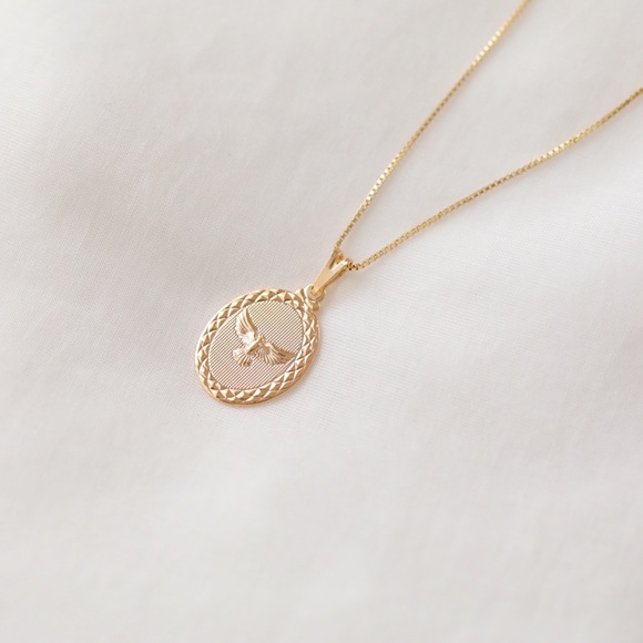 Dove Spirit Necklace | 18k Gold Filled - Picture 3 of 8